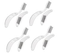 Beavorty 8pezzi Pettine Per Ciglia e Sopracciglia Inossidabile Da Strumenti Di Bellezza Riusabili Per Make-up Femminile Per Curata Applicazione Del Mascara Sopracciglia