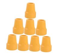 Beavorty 8pezzi Punte in Gomma Per Bastoni Da Passeggio Cuscinetti Per Stampelle Protezioni Per Piedi in Gomma Punte Di Ricambio Per Bastoni Adatte Per Standard o Pieghevoli