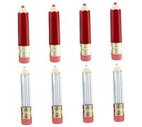 Beavorty 8Pezzi Tubi per Lucidalabbra Contenitori Ricaricabili per Rossetto e Balsamo Design e Compatto per Piccole Imprese