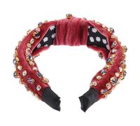 Beavorty Accessori Per Da Donna Copricapo A Croce Con Strass Fascia Larga in Elegante E Pratica