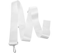 Beavorty Accessori per Rete da Tennis Portatile Cinghie Regolabili in Nylon, Maniglia Centrale Gialla e Corda Resistente per Uso in Giardino