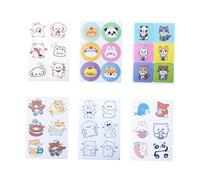 Beavorty Adesivi Diffusori Per Mascherine Non Tessuto, Confezione Da 6 Sacchetti Da 36 Pezzi, Aromaterapia Decorativa Sicura Per Ragazzo Ragazza, Accessori Pratici Per Maschere Di