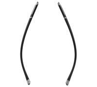 Beavorty Aste di Ricambio per Occhiali e Lenti, Coppia Tr Nero | Ricambio per Occhiali e Occhiali da Vista, Facile da Installare, Resistente All'usura, Accessorio Nero