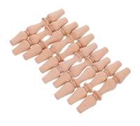 Beavorty Balaustre Decorative in Legno Massello 10 Pezzi Capitelli Romani per Scale Interne e Miniature, Elementi Classici per Casa e Laboratorio