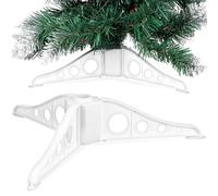 Beavorty Base Natalizie di in Plastica per a Struttura Triangolare e Tre Piedi, Supporto Pratico Decorativo Decorazioni per Scene da Tavolo