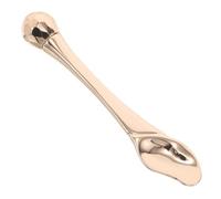 Beavorty Bastoncino Massaggiante Per Occhi in Metallo Applicatore Per Crema e Occhi Strumento Della Pelle Multifunzionale Design a Rotolamento Intuitivo Per Routine