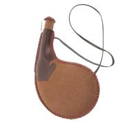 Beavorty Borsa Bota Portatile in Pelle Leggera e Resistente Tasca Compatta per Viaggi e attività Outdoor, Sacchetto Antico per Vino e Acqua da 1 Litro Colore Casuale
