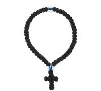 Beavorty Bracciale Croce Intrecciata Gioiello Religioso Decorativo Per Polso Resistente All Usura Comodo Per Uomo e Donna Per Eventi Spirituali e Feste