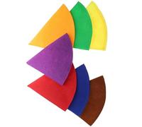 Beavorty Cappelli da Gnomo e Decorazioni di Natale e Halloween Colore Casuale Set 7 in Feltro Leggeri e Riutilizzabili Cappelli Conici Divertenti per Adulti per Cosplay