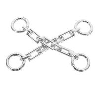 Beavorty Catena di Estensione per Borsa a Tracolla da Donna, Set 2 Pezzi Aggancio Quadrato in Lega, Estensore Leggero e Pratico per Cinghia Borsa Fai da Te, Accessorio per Allungare