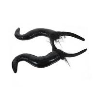 Beavorty Cerchietto in corno del diavolo cerchi per cosplay fascia per in corno di bue copricapo halloween costumi halloween fascia di corno del diavolo accessori cosplay