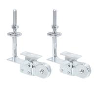 Beavorty Cerniera Regolabile a 5 Marce per Cuscino Poggiatesta Divano in Ferro, Set 2 Pezzi, Accessori per Mobili Installazione Semplice, Adatta per Divani, Divani Letto e Sedie