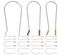 Beavorty Clip di Ricambio per Bigodini Elettrici Riscaldati a Forma di U Set da 24 Fermagli per Arricciare Chioma Piccoli Medi e Grandi Accessori per Styling Chioma Donna Resistenti al