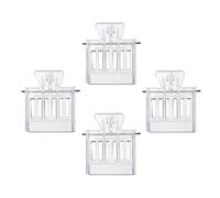 Beavorty Clip per Gabbia Regina Api in Plastica Resistente Set da 4 Pezzi, Strumento di Cattura Apicoltura Apertura a Libro per Apicoltori, Accessorio Essenziale per Gestione Alveari