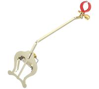 Beavorty Clip per Spartiti in Acciaio Inossidabile Color Oro Versatile e Portatile per Decorazioni Scuola, per Marching Band e Supporto Musiche per French Horn