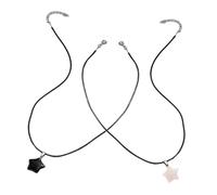 Beavorty Collana Con Ciondolo A Stella Da 2 Pezzi Collana Con Ciondolo Creativa Da Donna Gioielli Estetici Collane Per Donne Gioielli Delicati Alla Moda