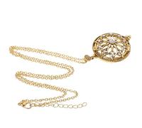 Beavorty Collana con Ciondolo Dingrandimento Vintage per e Osservazione Pendente Retrò Elegante per Donna Accessorio Pratico per Bassa Vista e Uso