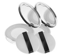 Beavorty Contenitori Per Polvere Vuoti Portatili, Set Da 2 Pezzi Da 5 Coperchio Ermetico, Scatole Leggere e Compatte Per Cosmetici in Polvere Da Viaggio e Uso Quotidiano