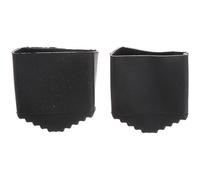 Beavorty Coprigambe Antiscivolo per Scala Pieghevole in Gomma Resistente 2x4 Cm, Set 2 Pezzi per Protezione Pavimenti e Stabilità Scale Domestiche, Accessori per Scale Telescopiche