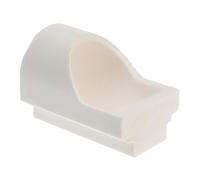 Beavorty Crogiolo per Scioglimento di Gioielli in Quarzo Riutilizzabile Piccolo, Tazza di Scioglimento Centrifuga per Laboratorio Dentale, Strumento Crogiolo Incappucciato per Colata