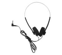Beavorty Cuffie Over-ear Vintage Leggere Cavo, Design Classico in Pvc e Spugna, Riducono la Pressione Auricolare, per Lavoro e Registrazione Audio