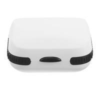 Beavorty Custodia Imbottita Rigida per Ausili per L'udito, Scatola Compatta da Viaggio Bianca, Protezione Antiurto per Apparecchi Acustici Adatta a Tutti i Modelli