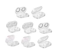 Beavorty Custodia Per Lenti Da 8 Pezzi - Scatola Con Coperchio Sigillato Supporto Per Viaggio