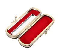 Beavorty Custodia per Rossetto Portatile con Specchio in Ferro Antico, Porta Rossetto da Donna Resistente e Organizer Cosmetico da Viaggio per Borsa e Trucchi