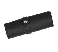 Beavorty Custodia Portatile per Orologi Nero, Organizer Riutilizzabile Rotolo Compatto, Borsa Porta Cinturini da Viaggio Leggera e Resistente, Adatta a Orologi e Piccoli Accessori