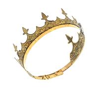 Beavorty del principe corone principessa uomini della re per gli uomini per uomo adulto re della maschile cosplay del re lega Golden