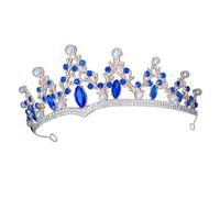 Beavorty di strass di compleanno per le donne accessori di compleanno per le donne damigelle accessori per feste per matrimonio della sposa nuziale tiara nuziale