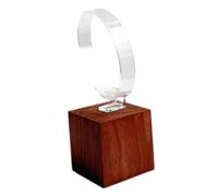 Beavorty espositore per orologi orologio Titolare display Guarda il supporto di stoccaggio espositori per orologi Porta del polso Acrilico Transparent