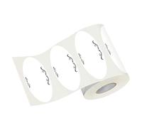 Beavorty Etichette Adesive per Imballaggi in Scatola 2,5x5 Cm, Rotolo da 500 Adesivi Resistenti allo Strappo e Sbiadimento, Adesivi per Barattoli per Alimenti e Lavori Artigianali, Uso