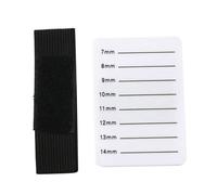 Beavorty Eyelash Display Board Portatile Acrilico Bianco Scale Per Estensioni Per e Domestico