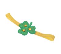 Beavorty Fasce del festival irlandese Cerchietto Shamrock costumi di danza irlandese accessori per il di san patrizio abito da di san patrizio fiore di San Patrizio pp