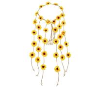 Beavorty Fascia Per Floreale Con Nappe Di Girasole Per Accessori Per Con Fiori Per Donne Stile Chic Per La Gravidanza Per Le Mamme Alla Prima Esperienza Feste Matrimoni