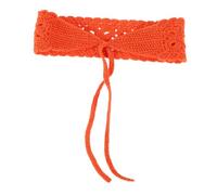 Beavorty Fascia Per Lavorata A Maglia Floreale Accessori Per Bandane Per Per Ragazze Ampia Sciarpa Alla Moda