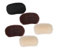 Beavorty Fermagli per Chioma Aumentati 5 Pezzi Cuscinetto Imbottitura Invisibile per Volume Chioma da Donna e Ragazza, Pinza Autobloccante per Acconciature Cotonate e Styling Professionale