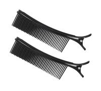 Beavorty Fermagli per Chioma Professionali Antiscivolo per Tagliare e Tingere, Set da 2 Clip in Plastica per Salone e Uso Domestico, Design Multistrato per Tutte le Tipologie di Chioma