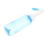 Beavorty Flacone Per Lavaggio Nasale Portatile Da 300 Ml Valvola Manuale Regolabile, Detergente Per Seni Nasali Per Adulti e Bambini, Irrigatore Nasale Per Pulizia Quotidiana e Sollievo Da Congestione