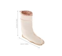 Beavorty Fodera Calda Per Stivali Da Pioggia Scarpette Per Stivali Da Pioggia Da Donna Interni Fodera Per Da Cacciatore Per Da Neve