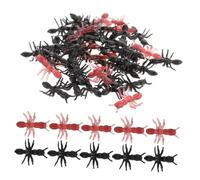Beavorty Formiche Decorative Finte in Plastica 1000 Pezzi Nere e Marroni, Giocattoli Insetto Realistici per Halloween, Scherzi e Decorazioni per Feste e attività Educative Indoors