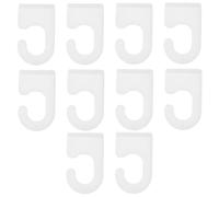 Beavorty Ganci di Fissaggio per Scorrimento in Plastica per Poster e Pergamene, Set di Accessori per Gancio a Scorrimento, Compatibili Supporti per Pubblicità e Pezzi, per Esposizione e