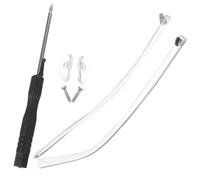 Beavorty Kit Di Riparazione Per Occhiali Robusto E Confortevole Processo Di Galvanizzazione Di Braccia E Gambe Degli Occhiali