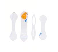 Beavorty Kit per Creazione Gioielli Stencil Acrilico Trasparente per Portachiavi, Modello per Taglio Fai da Te, Set 1 Pezzo per Artigianato in Pelle Professionale