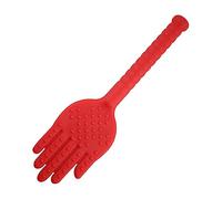 Beavorty Martello Massaggiante Plastica a Forma Di Mano Per Terapia Fitness e Sollievo Affaticamento Massaggiatore Salute Cinese Percussione Drenante Rosso Ergonomico e Resistente