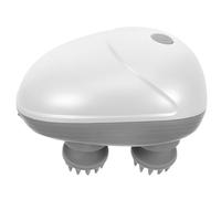 Beavorty Massaggiatore Portatile Elettrico Per Cuoio Capelluto Punte Massaggianti, Dispositivo Per Alleviare Mal Di Capo, Spazzola Per Massaggio Al Capo Adatta a Uso Domestico e Rilassament