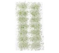 Beavorty Materiale per Scenografie Esterne Mini Mazzi di Fiori e Ciuffi D’ Realistici, Decorazioni Paesaggistiche per Modellini Statici, Set Leggero e Resistente per Artigianato