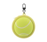 Beavorty Mini Borsetta in Silicone a Forma di Tennis Cerniera, Multifunzionale, Resistente al Sudore, Leggera e Portatile, per Shopping e Piccoli Oggetti