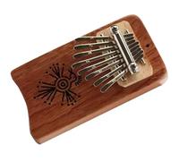 Beavorty Mini Kalimba in Legno 8 Note, Strumento Musicale e Principianti, Pianoforte a Pollice Compatto e Portatile, per Imparare e Rilassarsi Ovunque